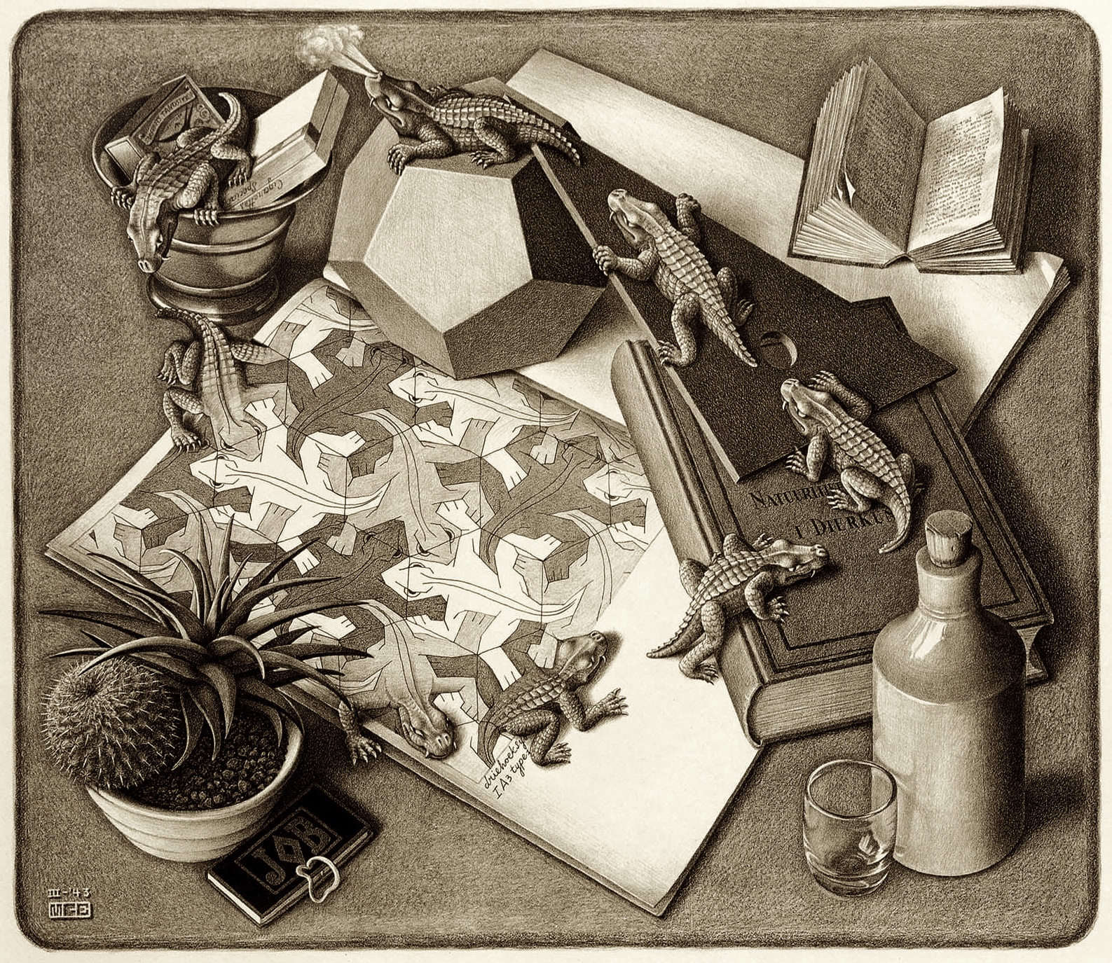 Escher - Reptiles