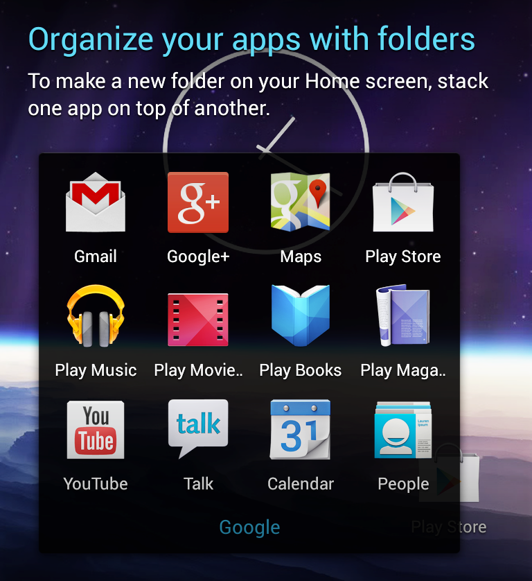 Google folder