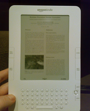 Kindle PDF fail