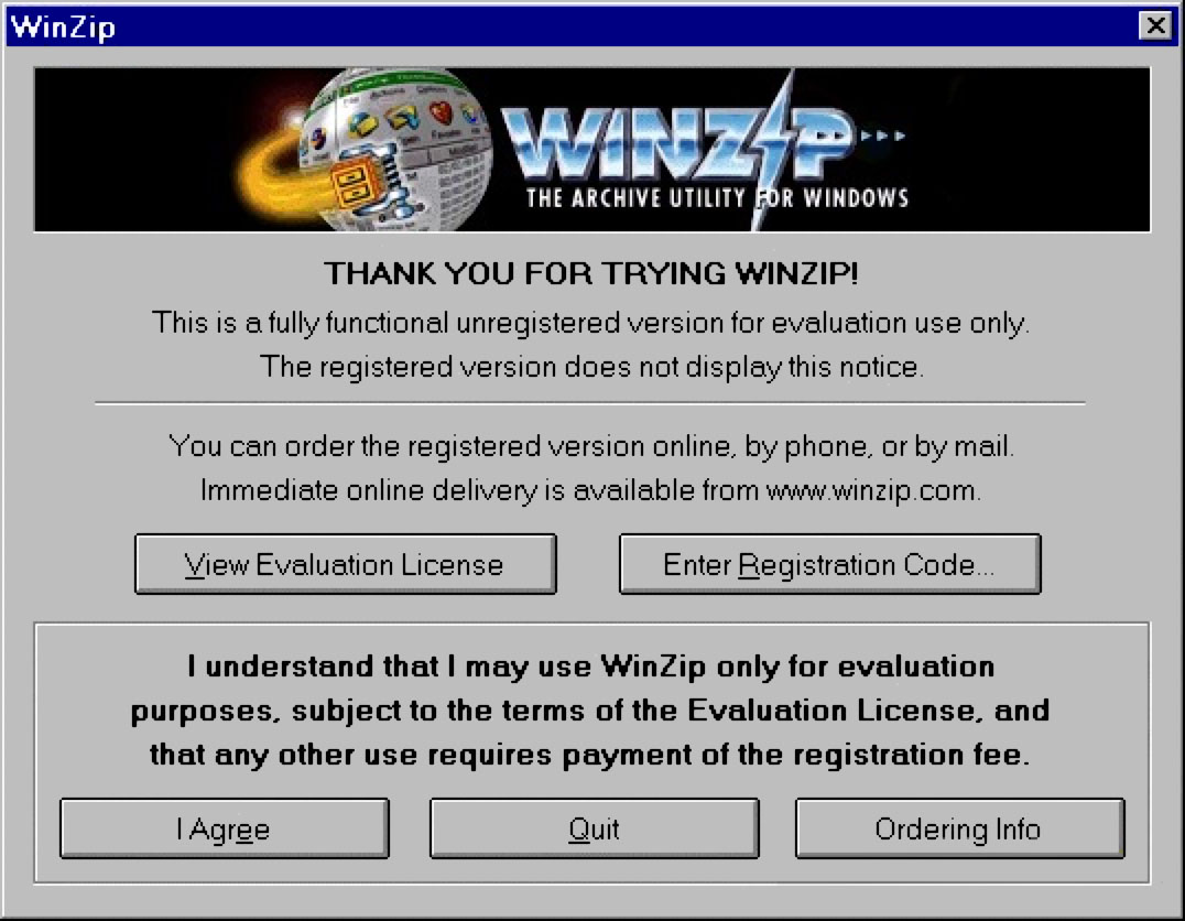 winzip trial