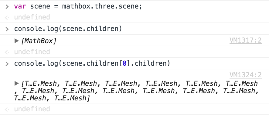 MathBox Three Scene Object