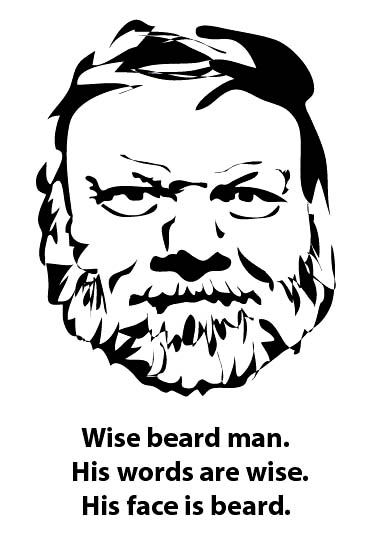 Mark Bunker, Wise Beard Man