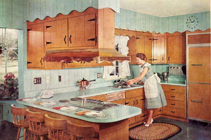 1950s kitchen