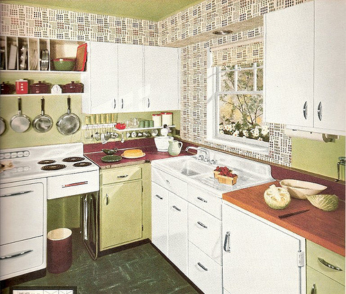 1950s kitchen